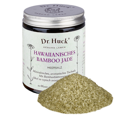 Hawaiianisches Bamboo Jade Meersalz Grafik Rezepte mit Weck und Twist-Off Gläsern 4