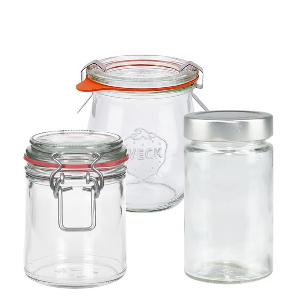 Bild Twist-Off, WECK Glas, Bügelglas