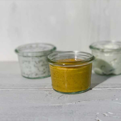 Dips mit WECK Grafik Rezepte mit Weck und Twist-Off Gläsern 2