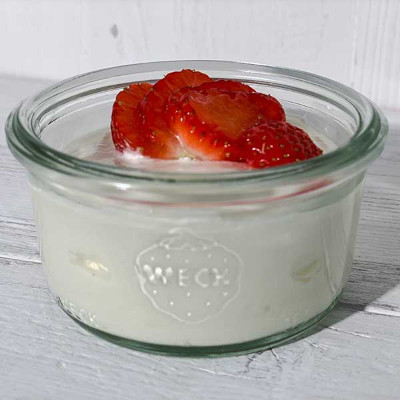 High-Protein Käsekuchen im WECK Glas